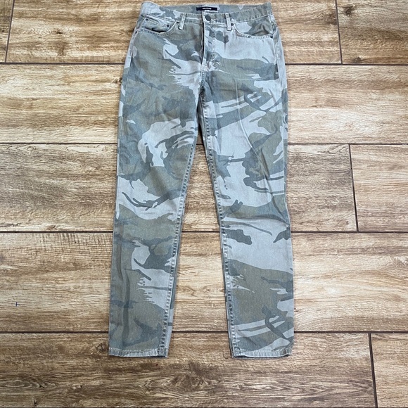 GRLFRND Karolina Skinny Jeans Sz 26 Renegade Camo - Picture 2 of 10